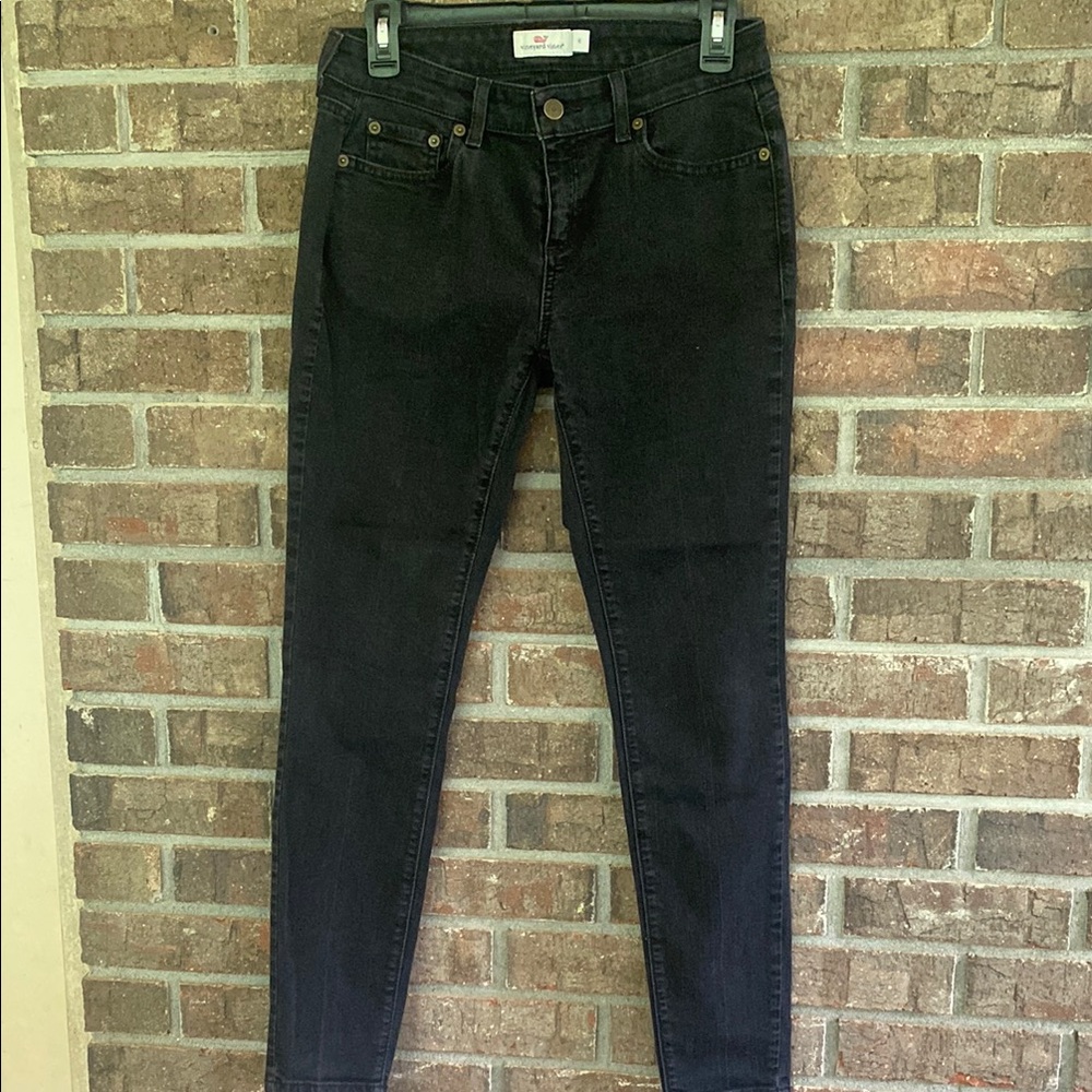 Vineyard Vines Black Skinny Jeans Sleek Fit